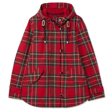 Get into the holiday spirit with the Coast Print Waterproof Coat in Red Tartan by Joules. You'll be warm, dry, and festive all season long! Trendy Christmas Outfits, Iron Benefits, Rue Style, Stewart Plaid, Outfit Informal, Classic Kids Clothes, Tartan Coat, When He Says, Tartan Fashion