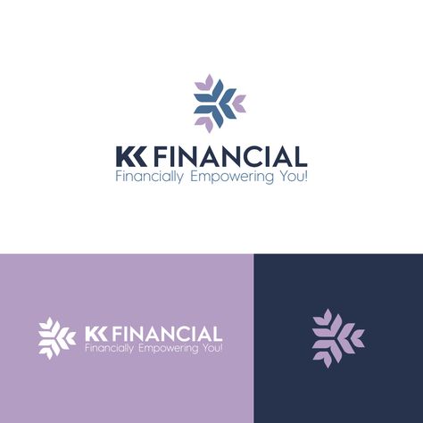 Design #122 by BottleTop! | Design logo with tagline for KK Financial Business Solutions Logo, Logo With Tagline, Property Logo Design, Coaching Logo, Consulting Branding, Property Logo, Identity Design Inspiration, Financial Coach, Financial Logo