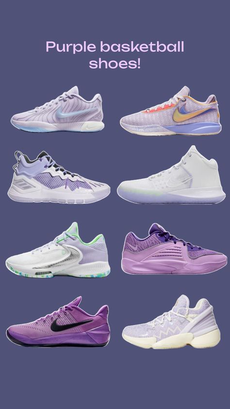 basketball shoes Purple Volleyball, Zapatillas Nike Basketball, Purple Basketball, Purple Basketball Shoes, Best Volleyball Shoes, Nike Art, Volleyball Shoes, Shoe Inspo, Nike Basketball