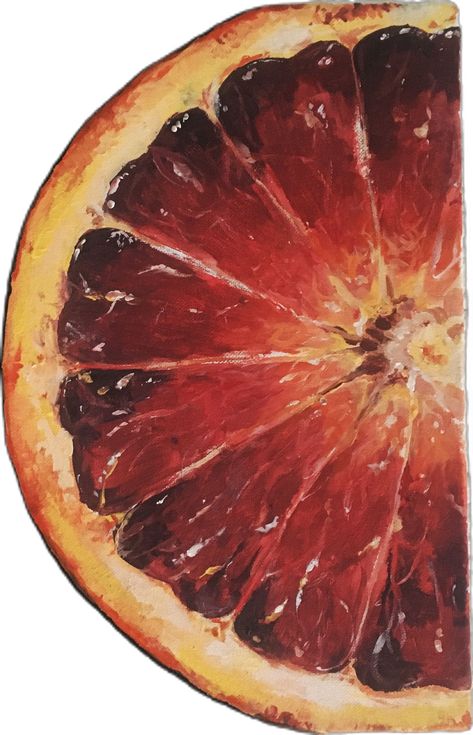 Grapefruit Painting, Grapefruit Art, Landing Ideas, Scrapbook Printing, Art Light, Acrylic Artwork, Juicy Fruit, Acrylic Canvas, Grocery List