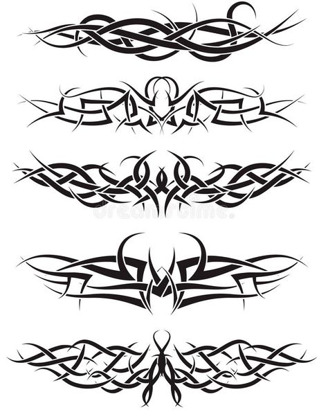 Tattoos set vector illustration Tattoos Set, Free Tattoo Designs, Airbrush Tattoo, Tattoo Photography, Tattoo Designs For Men, Floral Tattoo Design, Spine Tattoos, Free Tattoo, Tattoo Set