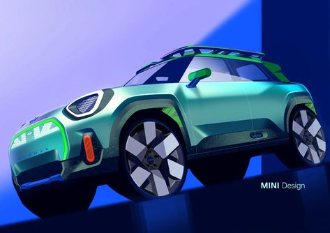 Sketch Mini, Mini Concept, Car Interior Design Sketch, Bmw Design, Car Interior Design, Foose, Car Design Sketch, Concept Car Design, Game Concept Art