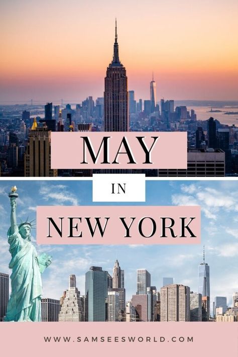 The ultimate guide to May in New York city. #Travel #May #NYC New York Spring Outfits, New York Bucket List, Nyc Vacation, Nyc Spring, Nyc Travel Guide, Nyc Guide, New York City Vacation, Spring In New York, New York Vacation