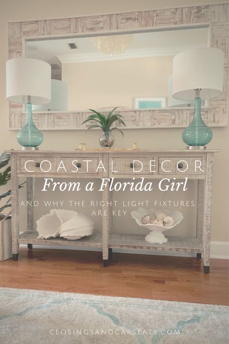 Beach Condo Decor, Coastal Light Fixtures, Plan Chalet, Coastal Decorating Living Room, Coastal Farmhouse Decor, Coastal Lighting, Beach House Interior Design, Coastal Room, Decor Eclectic