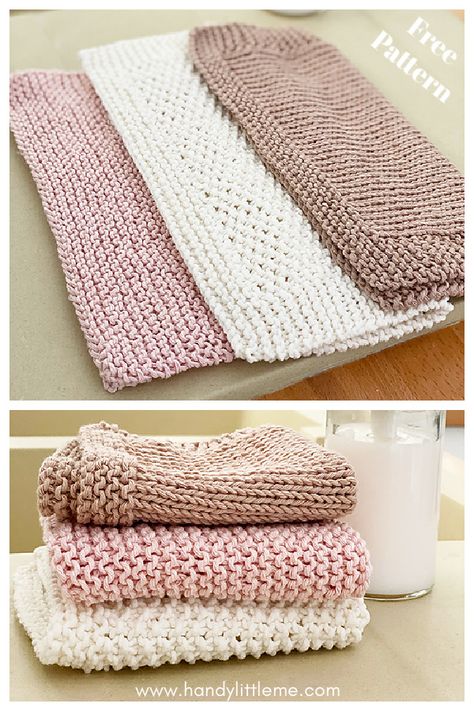 10 Easy Dishcloths Free Knitting Pattern - Page 3 of 3 Knitted Dishcloths Free Patterns, Knitted Squares, Knitted Dishcloth Patterns Free, Knitted Dishcloths, Knit Dishcloth Pattern, Household Accessories, Knitted Washcloth Patterns, Dishcloth Patterns Free, Knitting Abbreviations