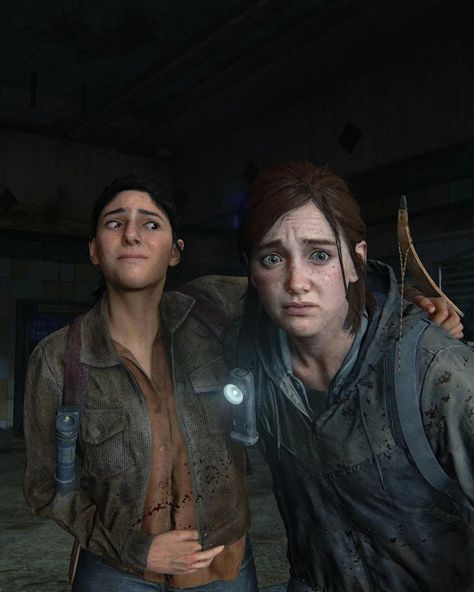 Ellie And Dina Costume, Last Of Us Ellie And Dina, Ellie And Dina Pfp, Ellie Williams Matching Pfp, Tlou Profile Picture, Ellie And Dina Tlou, Tlou Matching Pfp Joel And Ellie, Tlou Ellie And Dina, Ellie And Dina Matching Pfp