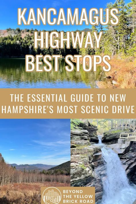 Kancamagus Highway Stops, Kangamangus Highway New Hampshire, Kancamagus Highway New Hampshire, Kangamangus Highway, Boston 2023, Kancamagus Highway, 50 States Travel, England Road Trip, Maine Road Trip