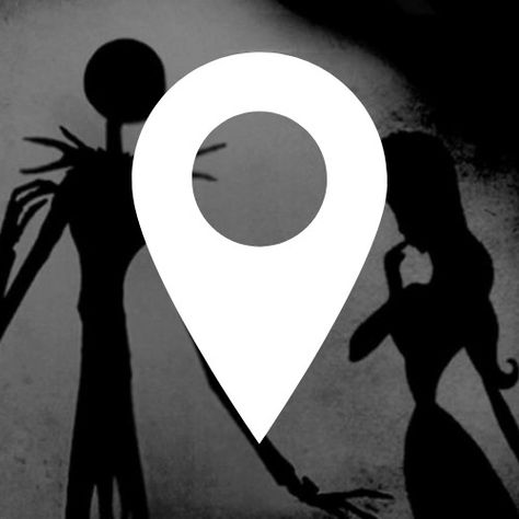 Nightmare Before Christmas App Icons, App Icon Halloween, Maps App Icon, Google Maps Icon, Icon Halloween, App Widgets, Aesthetic Widgets, Phone Widgets, Halloween Icon