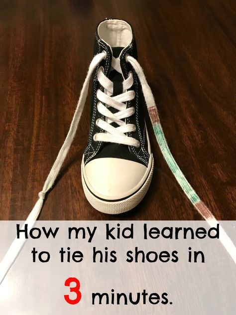 Tie Shoes Kids, Learn To Tie Shoes, Shoe Tying, How To Tie Shoes, How To Teach Kids, Smart Tiles, Learning Tips, Tie Shoelaces, Toddler Learning