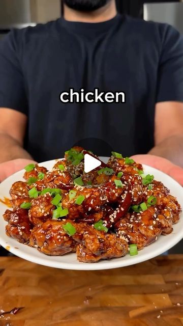 Chicken Rice Corn, Tso Chicken Recipe, Chicken Coating, Garlic Brown Sugar Chicken, Hoisin Chicken, Vinegar Chicken, Food Change, Tso Chicken, Chicken Balls