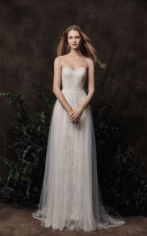 Chic Nostalgia, Wedding Gown Gallery, Rembo Styling, Luxe Wedding, Bohemian Bride, A Line Gown, Wedding Dresses Romantic, Boho Vintage, Wedding Dress Styles