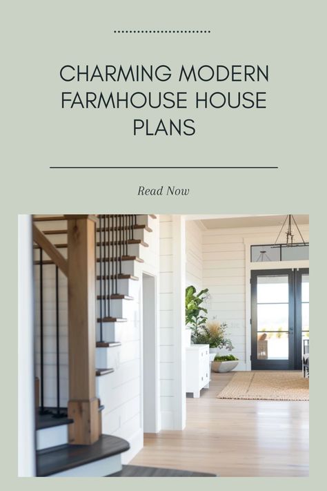 Discover charming modern farmhouse house plans designed for future homebuilders. This pin showcases appealing layouts that mix rustic aesthetics with modern functionality, featuring cozy interiors and shared spaces perfect for families. Farm Houseplans Interior Design, Farm Houseplans Interior, Farm Houseplans, Farmhouse New Build, Modern Farmhouse Layout, Modern Farmhouse House Plans, Relaxing Outdoor Spaces, Farmhouse Layout, Farmhouse House Plans