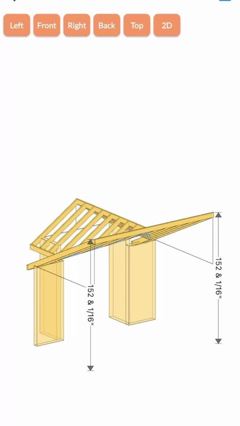 Im impressed how well this turned out! The level of customization is amazing, being able to set diferent wall heights, choosing to either extend the valley rafter 1 or 2 past to the main ridge or connect both valleys at the lower ridge will be a game changer for calculating these. #framing #roofconstruction #framingconstruccion #carpenter #valleyrafter #hiprafters | RedX Roof App | RedX Roof App · Original audio Valley Rafter, Roof Construction, 1 Or 2, Game Changer, The Valley, Roof, Maine, Audio, Turn Ons