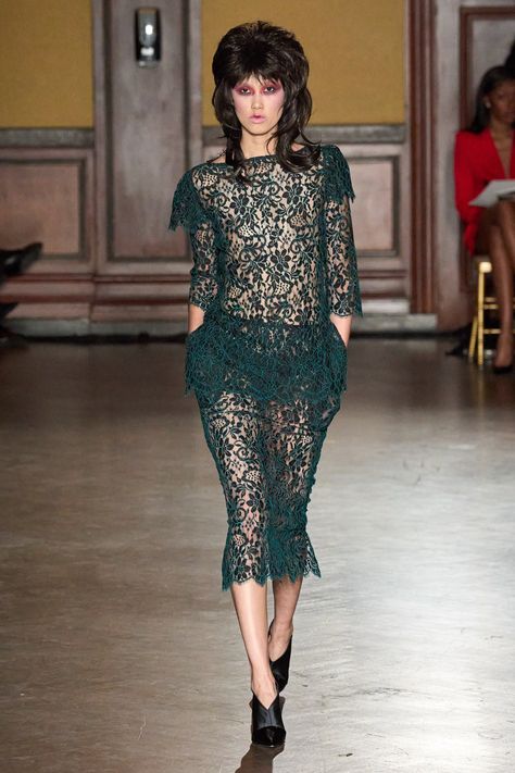 Frederick Anderson, Lace Trend, Fashion Runway Show, Color Trends Fashion, Copenhagen Fashion Week, Column Gown, Runway Trends, Runway Looks, Print Trends