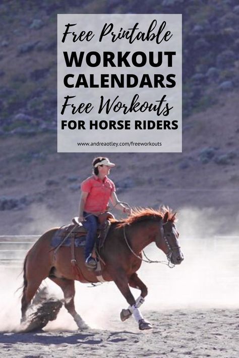 We expect our horses to be athletes. We should be, too. Is it time to get in great shape to ride your horse? I’ve put together 8 weeks of free workouts for you, complements of my favorite in-home fitness company, Beachbody On Demand. The workouts are 100% free, no credit card required. Workouts For Equestrians Gym, Horse Fitness Plan, Workouts For Horseback Riders, Equestrian Workout Plan, Equestrian Workouts At Home, Equestrian Workout Exercises, Cowgirl Workout, Show Workouts, Horse Training Program