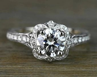 Edwardian Engagement Ring, Edwardian Ring, Antique Engagement Ring, Moissanite Wedding Rings, Wedding Engagement Ring, Dream Engagement Rings, Dream Engagement, Antique Engagement, Antique Engagement Rings