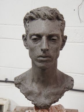 Armature Sculpture, Traditional Sculptures, Sculpting Tutorials, Ceramic Sculpture Figurative, Sculpture Head, Human Sculpture, Sculpture Projects, Bust Sculpture, Contemporary Sculpture