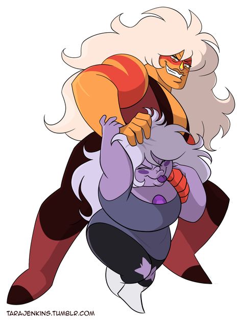 Jasper And Amethyst, Jasper Steven Universe, Amethyst Steven Universe, Steven Universe Pictures, Crystal Gems Steven Universe, Greg Universe, Lapis And Peridot, Universe Love, Steven Universe Funny