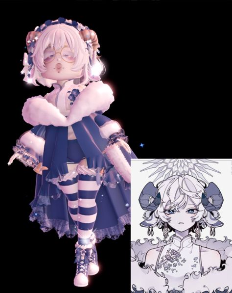 Bunny Outfit Royal High, Royal High Characters, Royal High Fairy Outfits, Royale High Outfits Kawaii, Fairy Outfit Royale High, Silver Slay Royale High Sunset Island, Royale High Fire Fairy Outfit, Royale High Ice Fairy Outfit, Royale High School Outfits