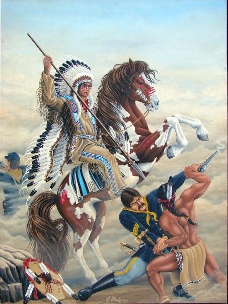 American Indian Wars, Sitting Bull, Native American Paintings, Native American Warrior, Native American Images, Native American Symbols, Native American Pictures, Western Comics, Wilde Westen