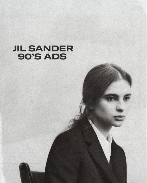 90s Jil Sander, Jill Sander Campaign, Jil Sander Campaign, Jil Sander 90s, Jill Sander, Street Mode, Jil Sanders, Campaign Fashion, Brand Campaign