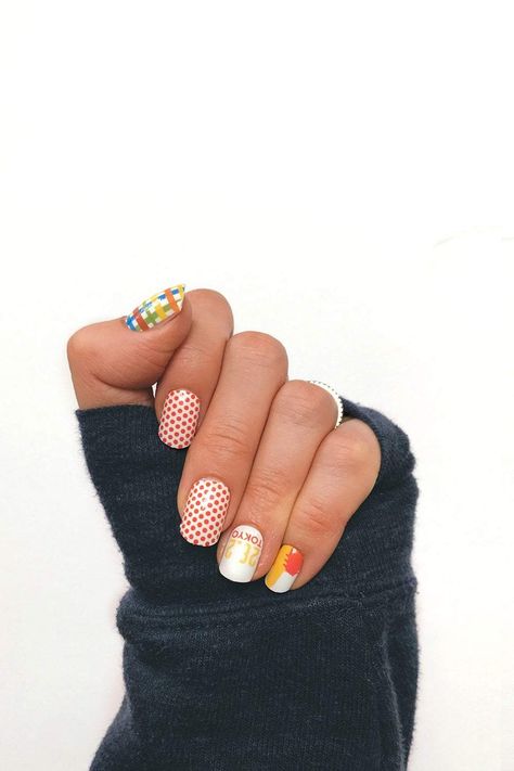 Tokyo Nail Wraps – Sarah Marie Running Co. Running Nails Designs, Marathon Manicure, Marathon Nails, Tokyo Marathon, London Marathon, Training Motivation, Know It All, Nail Bar, Half Marathon