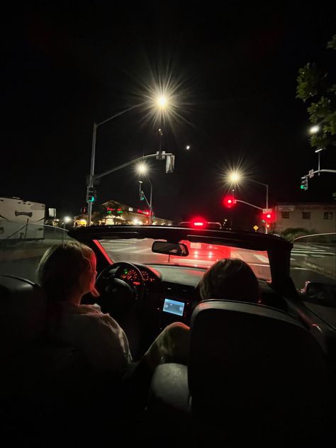 Convertible Aesthetic Night, Driving Convertible Aesthetic, Convertable Cars Photoshoot, Convertible Car Aesthetic Girl, Audi Convertible Aesthetic, Convertibles Aesthetic, Red Convertible Aesthetic, Bmw Convertible Aesthetic, Convertible Car Photoshoot