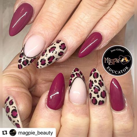 Print French Nails, Safari Nails, Leopard Nail Designs, Fancy Nail Art, Animal Print Nails Art, Gel Paint, Leopard Print Nails, Fancy Nails Designs, Gel Nails Diy