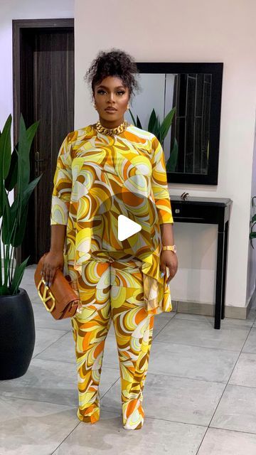 RHONKEFELLA BRAND on Instagram: "BOLA OFFICE SET  Naira price : 38,500  Dollar: 39  Fabric texture: thick quality crepe  Dispatch time frame 15th/20th December   Blouse sleeves are fitted Pants are also fitted   Pls note that we don’t guarantee a perfect fit based on measurements sent So all designs are made with allowance in it To leave room for adjustments if necessary" Crepe Blouse Design, Fitted Pants, Office Set, Fabric Texture, Workout Pants, To Leave, Perfect Fit, Texture, Frame