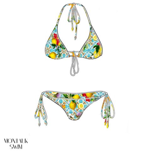 Introducing our first bikini, 🌺 Limoncella! 🍋 Embrace the vibrant colors of summer with this beautiful blend of lemons and flowers, inspired by the charm of Italy. Perfect for soaking up the sun in style! 🌞✨ Stay tuned for our launch coming mid-August! #MontaukSwim #LimoncellaBikini #SummerVibes #ItalianElegance #Swimwear #BeachLife #BikiniSeason #VibrantStyles #TropicalFashion #bikini #BeachReady #MiamiSwim #ComingSoon #SwimFashion #BeachBabe #ResortWear #SwimStyle #SummerSwimwear #Beach... Lemons And Flowers, Colors Of Summer, Swim Life, Tropical Fashion, Poolside Fashion, Swim Trends, Summer Swimwear, Beach Essentials, Beach Ready