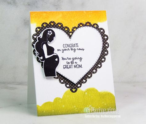 You're Going To Be A Dad, Pregnancy Congratulations Card, Pregnancy Kit, Pregnancy Congratulations, Baby Cards Handmade, Bee Cards, Card Sentiments, Distress Oxide Ink, Education Poster