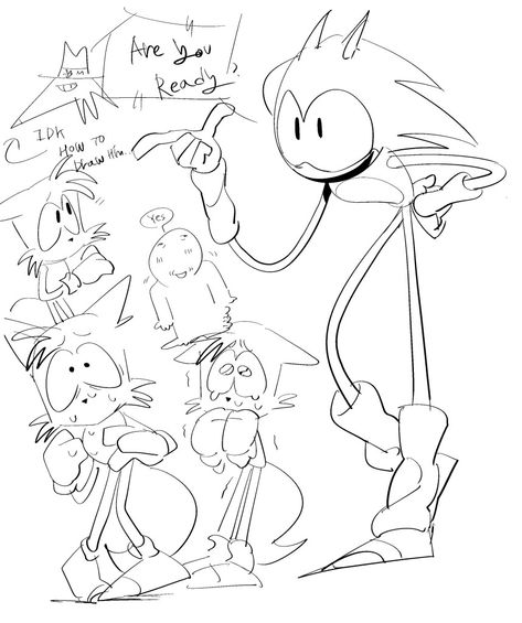 How To Draw Fnf Art Style, Sonic Exe Drawing, Rewrite Sonic Fanart, How To Draw Sonic Characters, Tail Ideas Drawing, Sonic Doodle, Rewrite Sonic, Goof Troop, Sonic Exe