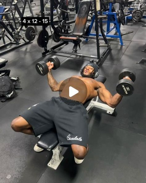 Amarius Weatherspoon on Instagram: "Want A Bigger #chest??🔥 Save & Try This #chest Workout💫 .. Crazy Pump Will Be Activated💪🏾

I Hope You Guys Enjoy This More Dumbbell Dominant Chest Workout. I Usually Switch Up My Routine A Lot When It Comes To Different Body Parts Just Because I Don’t Like Doing The Same Exact Thing Over🔥

Tag & Share With A Friend🖤

Like | Share | Save | Follow✅

#chestworkout #chest #chestday #chestpump #chestpress #chestworkouts #chestdayworkout #chestexercises #chestexercise #upperbody #shredded #fyp #fypage #fypシ #fyppage #fypp #fitness #gymmotivation #weightloss #musclegain #buildmuscle #bodybuilding #bodytransformation #explorepage" Chest Day Workout, My Routine, Chest Workouts, Chest Workout, Gain Muscle, Transformation Body, Build Muscle, Just Because, Gym Motivation