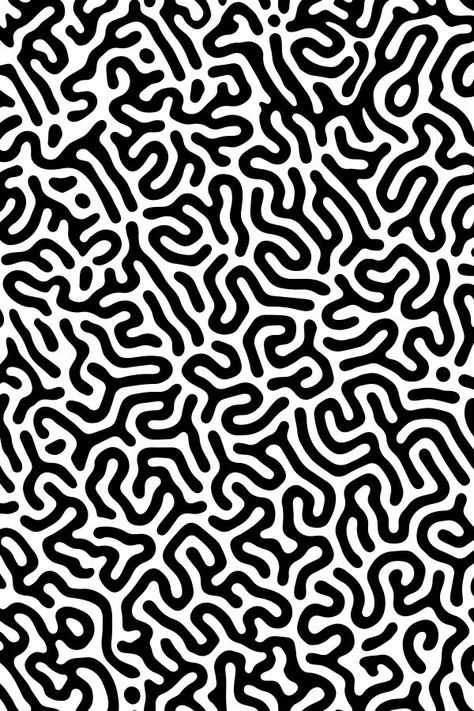 Motifs Organiques, Illustration Simple, Pattern Black And White, Fotografi Digital, Design Mandala, Abstract Black And White, 3d Cnc, Abstract Pattern Design, Organic Pattern