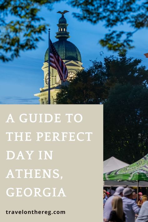 Planning a Georgia road trip? Check out this guide to things to do in Athens, Georgia, including Athens, Georgia, food in one of the top Georgia towns to visit. Georgia Road Trip, Georgia Travel Guide, Georgia Food, Things To Do In Athens, Go Dawgs, North Carolina Travel, Georgia Travel, Athens Georgia, Athens Ga