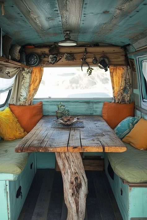 49 Beachcomber-Style Camper Van Makeovers  If sun-soaked journeys and the open road are calling you, then buckle up because we've got quite the treat for your adventurous heart! Discover the ultimate fusion of wanderlust and home comforts with our insider guide to 49 Beachcomber-style camper van makeovers. This isn't just an article, it's a golden…  Read more: https://tastyinteriors.com/49-beachcomber-style-camper-van-makeovers/ Trailer Conversion To Camper, Vanlife Ideas, Caravan Kitchen, Hippie Camper, Minivan Camping, Tiny House Camper, Caravan Interior, Build A Camper, Car Camper