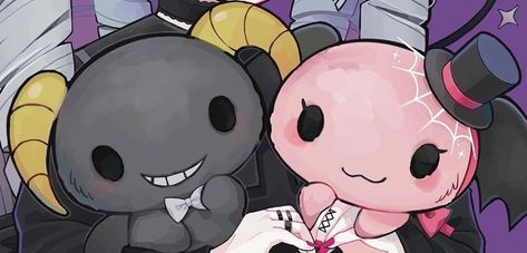 Cherry And Berry Sanrio Matching Pfp, Lloromannic Wallpaper, Cherry And Berry Sanrio, Berry And Cherry Sanrio, Kuromi Banner, Berry And Cherry, Pink Wallpaper Hello Kitty, 8bit Art, Emo Art