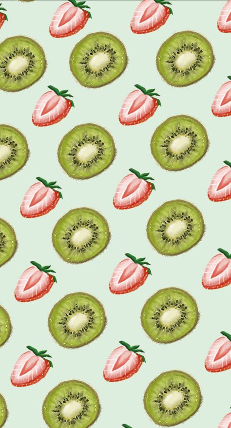 Strawberry Kiwi Aesthetic, Kiwi Aesthetic Wallpaper, Kiwi Background, Kiwi Wallpaper, Kiwi Aesthetic, Food Backdrop, Puffy Paint Crafts, Watermelon Background, Fun Wallpapers