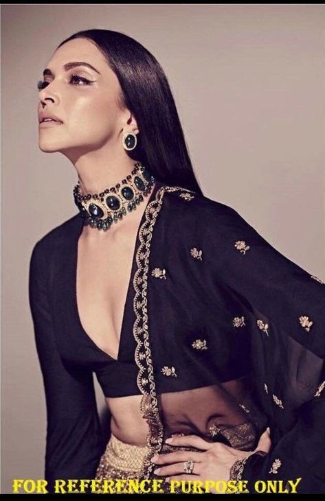 Mumbai Wedding, Bridal Jewellery Inspiration, Black Lehenga, Deepika Padukone Style, Full Sleeve Blouse, Indian Blouse, Bollywood Jewelry, Desi Wedding, Blouse Neck Designs