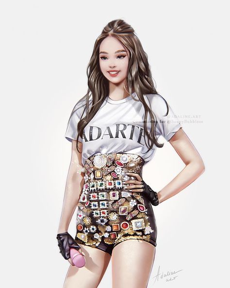 💕✨Commission for @girl_crushed ✨💕 #BLACKPINK #JENNIE ⠀ #fanart #illustration #outfit #art #digitalart #painting #artwork #artist… Jennie Kim Fanart, Adaline Art, Fashion Illustration Dresses, House Projects, Jennie Kim, Pink Art, Girl Crushes, Digital Art Girl, Blackpink Photos