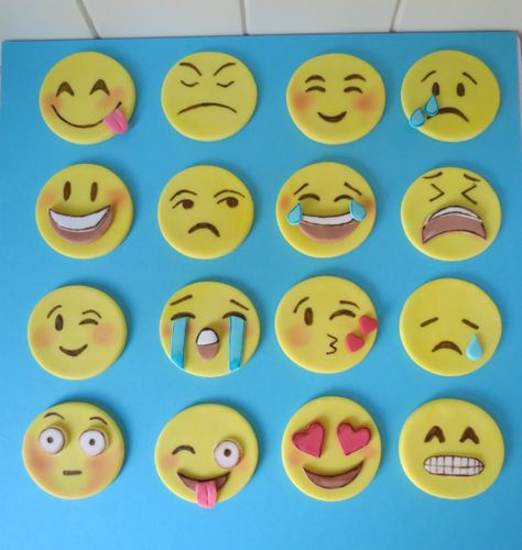 How To Make Emoji Cupcake Toppers Emoji Cupcake Toppers, Emoji Cupcake, Pretty Baking, Kids Cupcakes, Make Emoji, Emoji Cupcakes, Cupcake Inspiration, Emoji Cake, Emoji Birthday Party