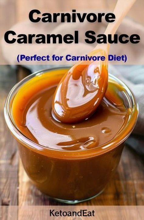 This delicious dessert sauce is a must-try for anyone on the carnivore diet. Its flavor is irresistible, and the texture is just right. Perfect for those committed to a carnivore lifestyle, this recipe is sure to delight. Enjoy every bite! Carnivore Sauces Recipes, Sweet Carnivore Recipes, Carnivore Diet Recipes Airfryer, Carnivore Diet Priming, Carnivore Frosting, Carnivore Caramel, Easy Carnivore Dessert, Carnivore Diet Chili, Carnivore Syrup