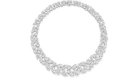 Harry Winston’s New $7 Million Necklace Is Basically a Wreath of Diamonds Maid In Manhattan, December Nights, Wreath Necklace, Barbie Dolls Diy, Holly Wreath, Robb Report, Harry Winston, Cluster Necklace, Expensive Jewelry