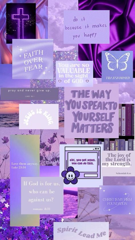 Christian Wallpaper Pastel, Biblical Aesthetic Wallpaper, Pastel Christian Wallpaper, Purple Christian Aesthetic, Phone Backgrounds Purple, Christian Quotes Wallpaper Iphone, Aesthetic Christian Iphone Wallpaper, Purple Christian Wallpaper, Iphone Christian Wallpaper Aesthetic