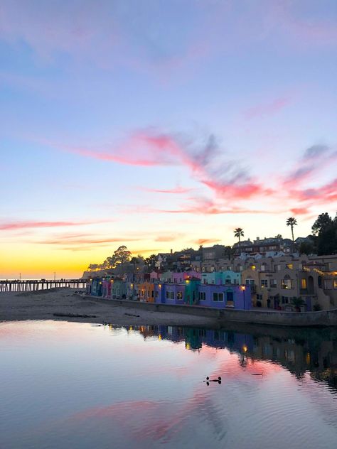 Capitola California, Capitola Beach, Float Spa, California Travel Guide, Mammoth Lakes, Pacific Grove, Seaside Town, Central California, Town Center