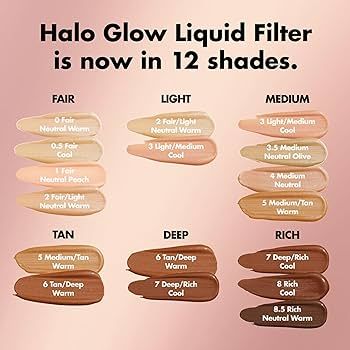 e.l.f. Halo Glow Liquid Filter, Complexion Booster For A Glowing, Soft-Focus Look, Infused With Hyaluronic Acid, Vegan & Cruelty-Free, 5 Medium - Tan : Amazon.co.uk: Automotive Loreal Root Touch Up, Peroxide Hair, Halo Glow Liquid Filter, Halo Glow, Ear Candling, Foundation Tips, Wella Color Fresh, Elf Cosmetics, Tan Body