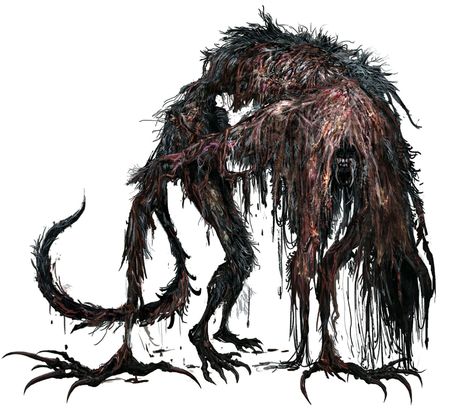 Blood-Starved Beast Bloodborne Concept Art, Bloodborne Art, Eldritch Horror, 다크 판타지, Monster Concept Art, Bloodborne, Fantasy Monster, Monster Design, Creature Concept Art