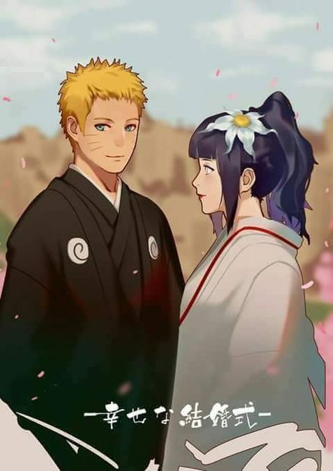 Hinata and Naruto Wedding #NaruHina😍❤️❤️❤️ #Couple #Together #Cute #Beautiful #Love #Fanart #Sexy Naruto Mignon, Naruto Mobile, Kid Naruto, Naruto Y Hinata, Naruto Hinata, Kurama Naruto, Naruto Family, Naruto Uzumaki Hokage, Manga Naruto