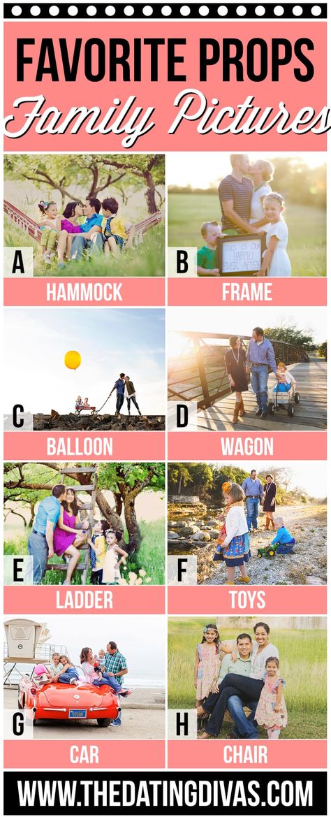 Family Photo Ideas for Props Family Picture Props Outdoor, Wall Family Photos, Family Photography Props, Family Photos Ideas, Family Props, Pictures On Wall, Family Photo Props, Group Posing, Outdoor Family Pictures