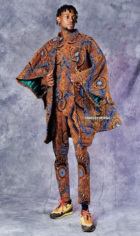 Ankara Fashion for Men: 42 Styles You Don't Wanna Miss – Svelte Magazine Current Ankara Styles, Ankara Suit, Kenya Fashion, Afrocentric Fashion, Latest African Men Fashion, Ankara Fashion, Latest Ankara Styles, Afro Style, Ankara Style